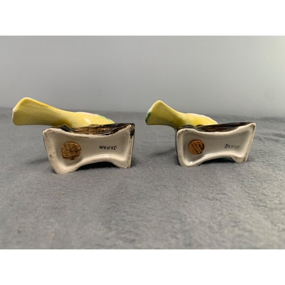 Vintage Japan Ceramic Bird Salt & Pepper Shakers 1950s - Picture 4 of 9